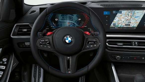 M Carbon steering wheel BMW M3 Competition Touring G81 BMW M3 Competition Touring G81 M Carbon steering wheel cockpit