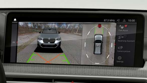 Parking Assistant Plus BMW X4 M Models F98 G02 LCI Facelift 2021 BMW X4 M Models F98 G02 LCI Facelift 2021 Parking Assistant Plus Control Display