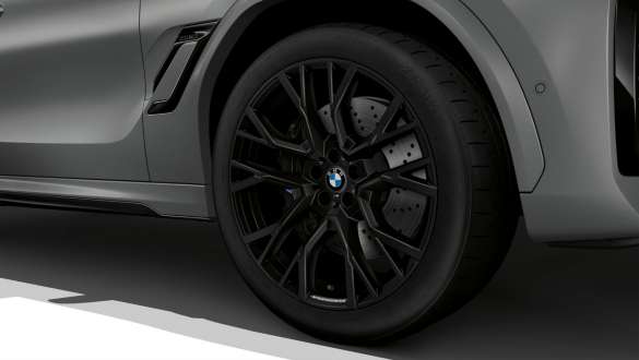 BMW X6 M Competition F96 21"/22" M Performance light alloy wheel Double-spoke style 809 M Jet Black matt BMW X6 M Competition F96 2023 21"/22" M Performance light alloy wheel Double-spoke style 809 M Jet Black matt