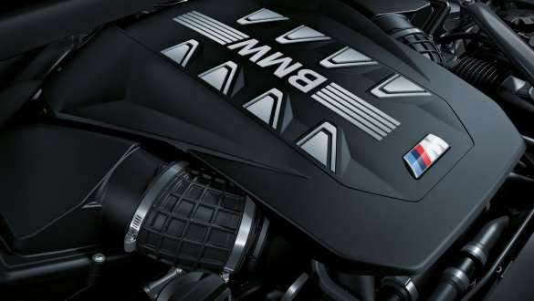 BMW X6 M60i xDrive G06 MP M TwinPower Turbo V8-cylinder engine BMW X6 M60i xDrive G06 MP M TwinPower Turbo V8-cylinder engine close-up