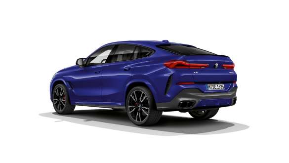 BMW X6 M60i xDrive G06 MP Integral Active steering BMW X6 M60i xDrive G06 MP Integral Active steering three-quarter rear view