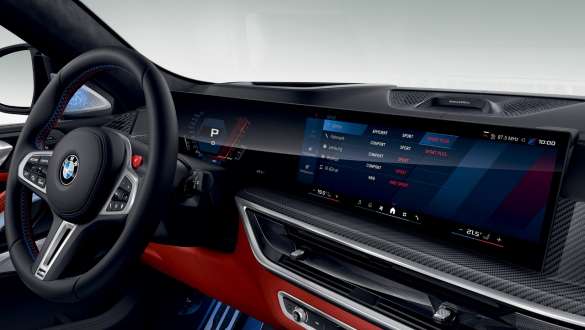 BMW X6 M Competition F96 Curved display BMW X6 M Competition F96 2023 Curved display