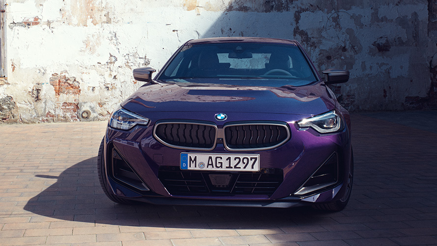 BMW 2 Series Coupé G42 front view standing BMW 2 Series BMW 2 Series Coupé G42 front view standing