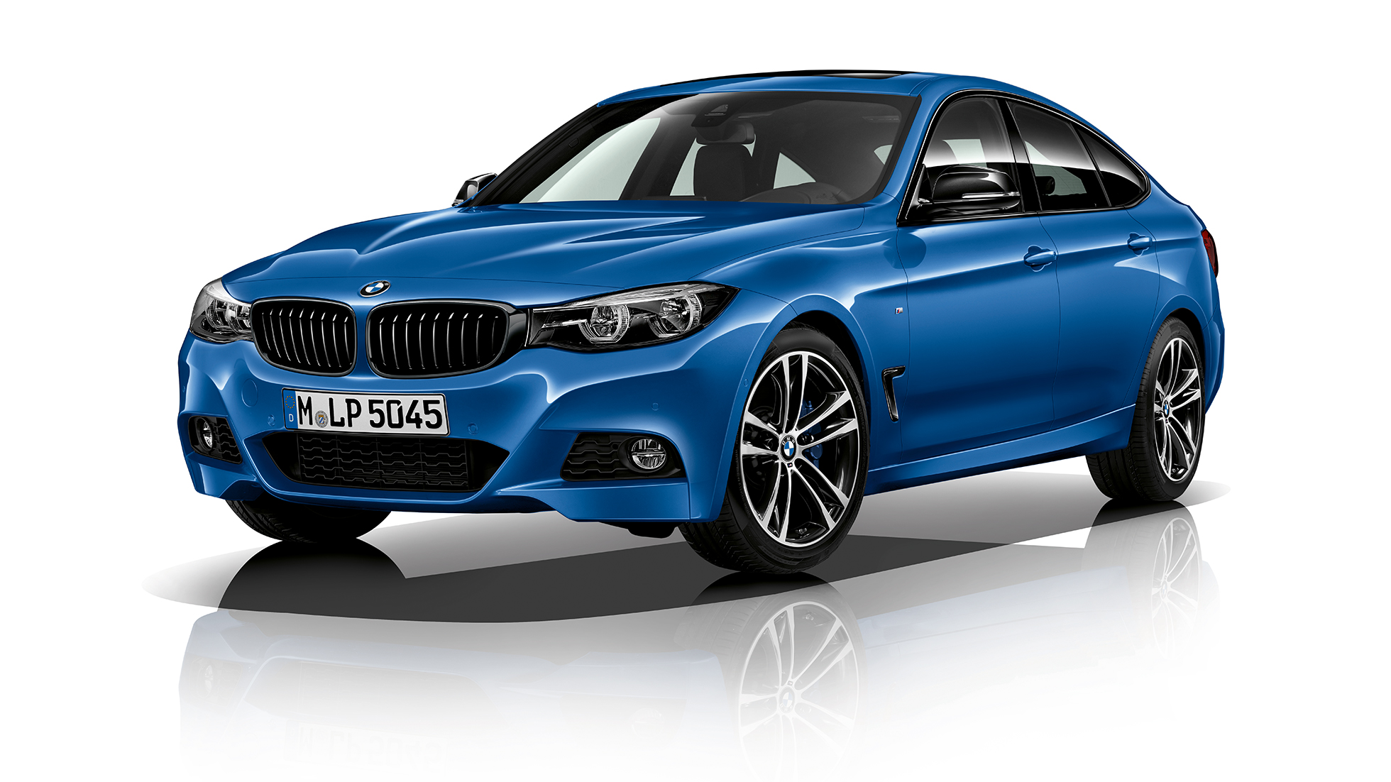 BMW 3 Series Gran Turismo, Model M Sport three-quarter front shot BMW 3 Series Gran Turismo, Model M Sport three-quarter front shot