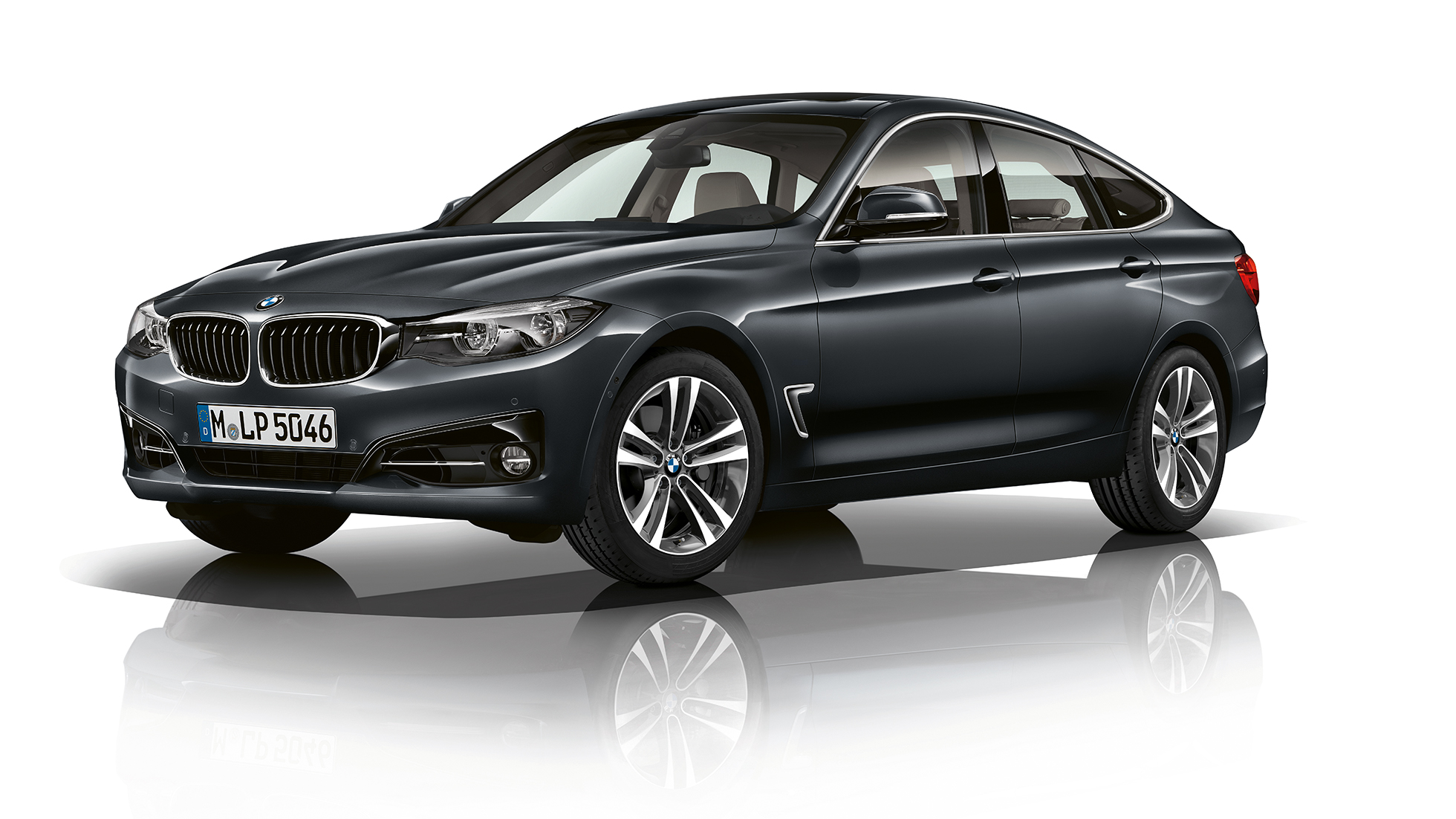 BMW 3 Series Gran Turismo, Model Sport Line three-quarter front shot BMW 3 Series Gran Turismo, Model Sport Line three-quarter front shot