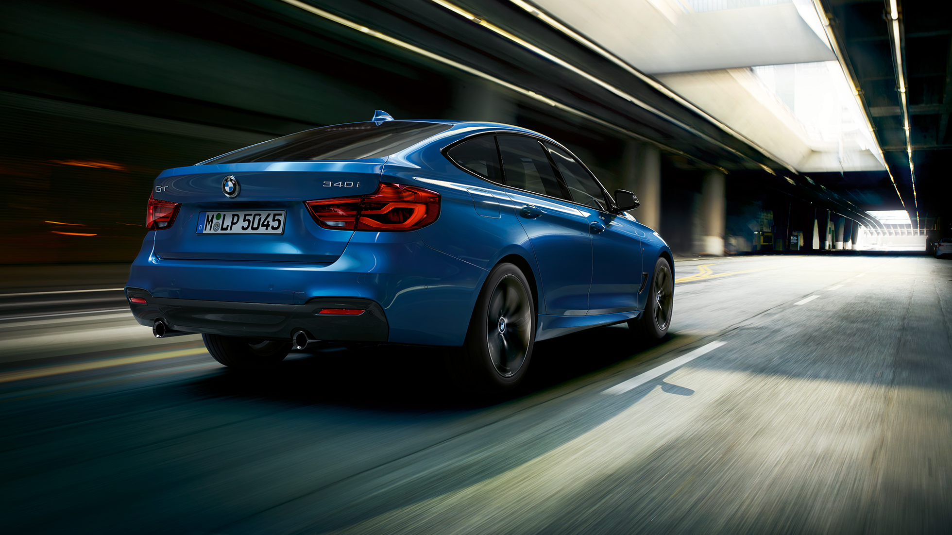 BMW 3 Series Gran Turismo, three-quarter rear shot BMW 3 Series Gran Turismo, three-quarter rear shot