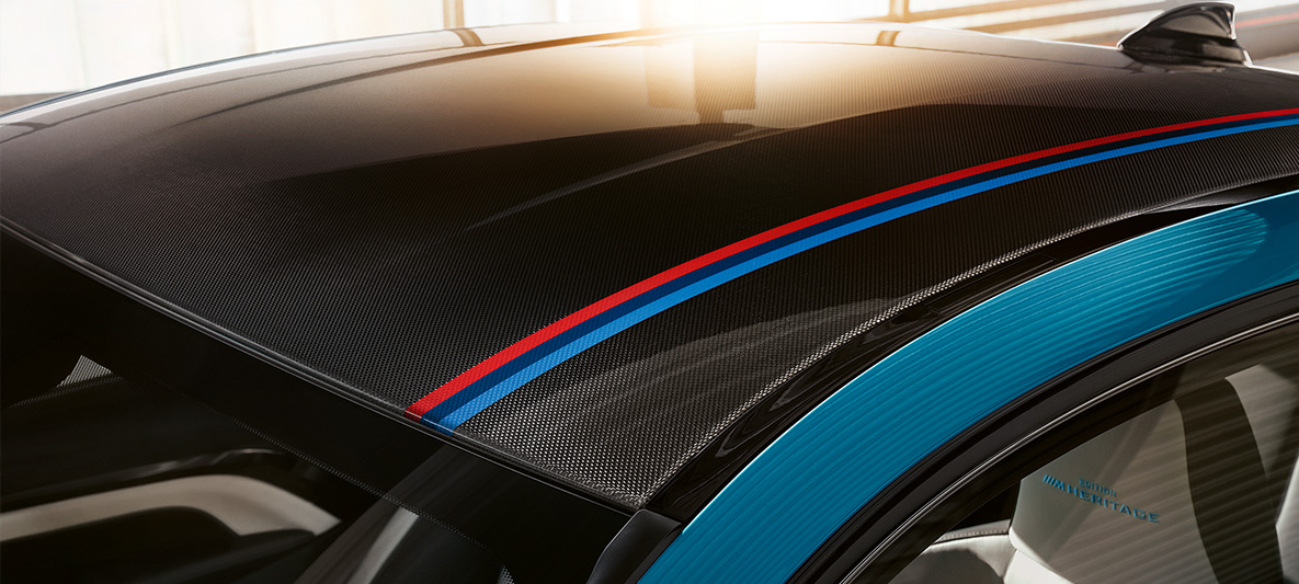 BMW M4 Coupé, M Heritage Edition carbon roof BMW M4 Coupé, M Heritage Edition, special edition, carbon roof with M stripes