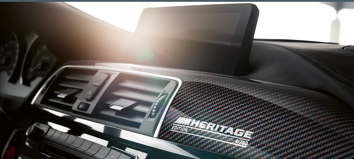 BMW M4 Coupé, M Heritage Edition cockpit BMW M4 Coupé, M Heritage Edition, special edition, cockpit