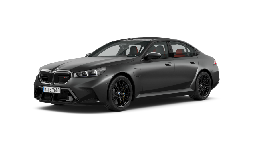 BMW M Series BMW M5 F90 three-quarter side view BMW M Series BMW M5 F90 three-quarter side view