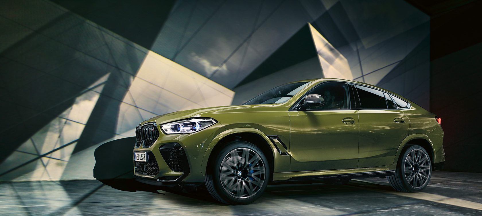 The all-new BMW X6 M Automobiles The all-new BMW X6 M Automobiles BMW Individual Special Paint Urban Green F96 2020