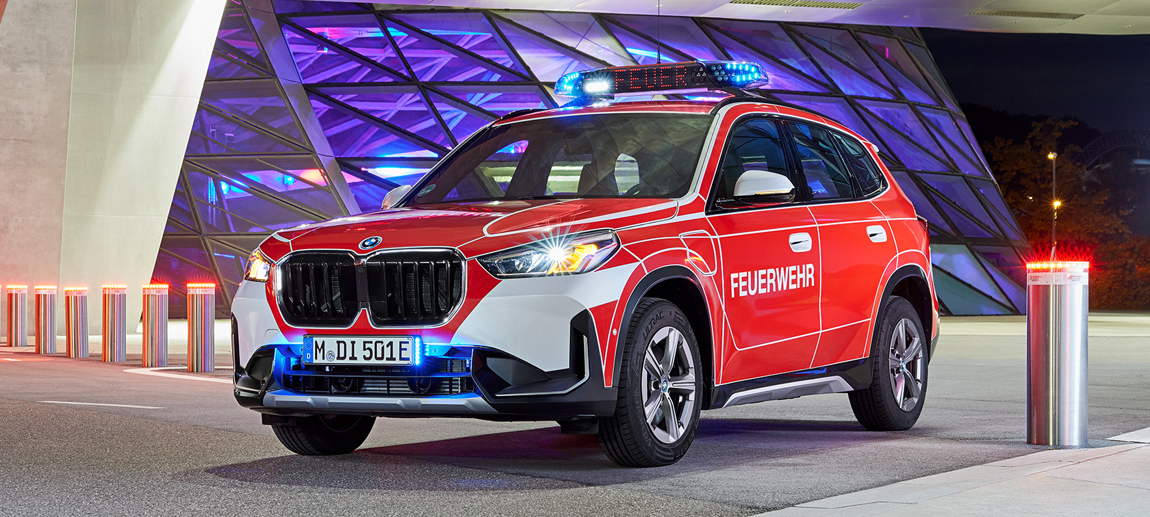 BMW Authority Vehicle range BMW Authority Vehicle range 1/3 front parking