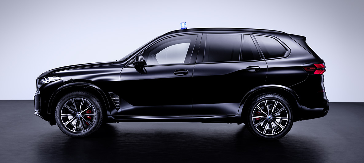 BMW Protection Vehicles What is protected exterior BMW Protection Vehicles What is protected BMW exterior front view